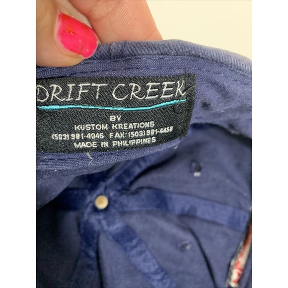 Anchorage AK Adjustable Blue Strap Back Dad Cap Baseball Hat Alaska - Picture 7 of 7